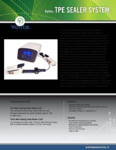 Vante® 4160 TPE Tube Bio Sealer